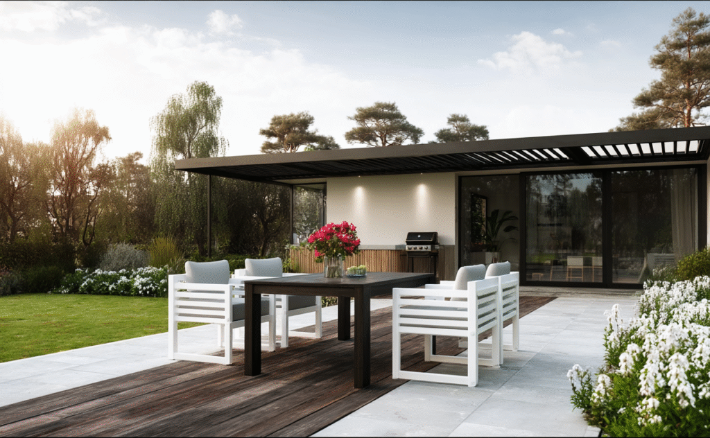 U9889576573 httpss.mj.runeye6c0nlun8 a modern outdoor scene f d630fff4 68d9 4d9f 8a3b a074b534097f 3