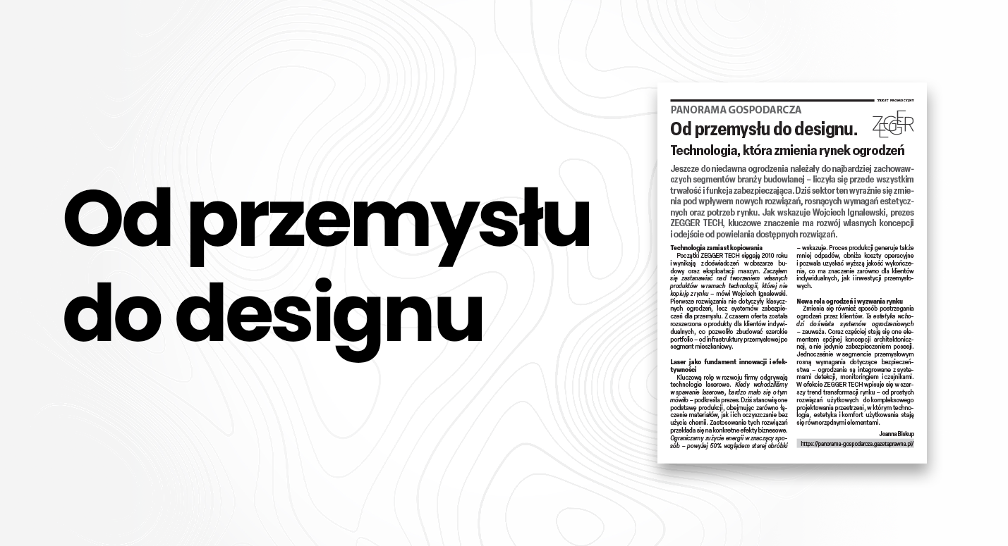 Od przemysłu do designu